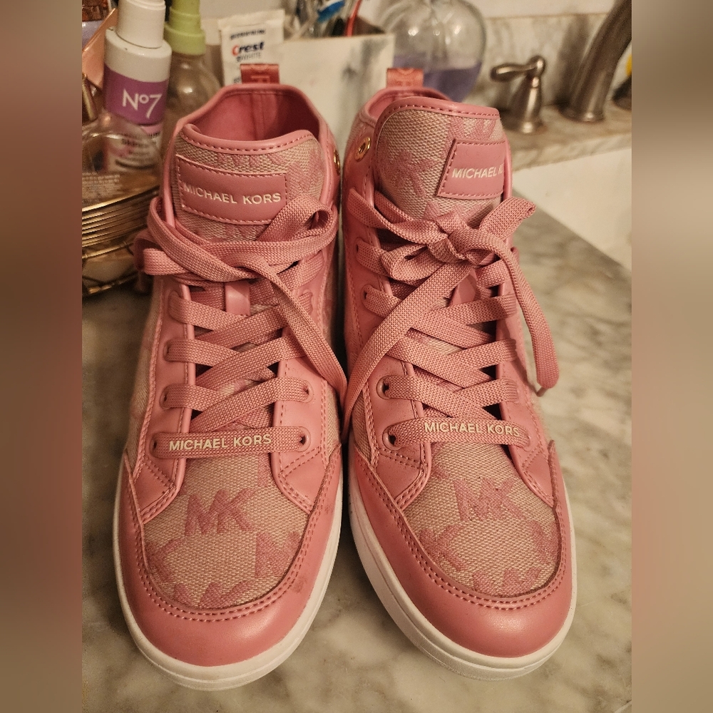Michael Kors Pink Women's Sneakers Size 10